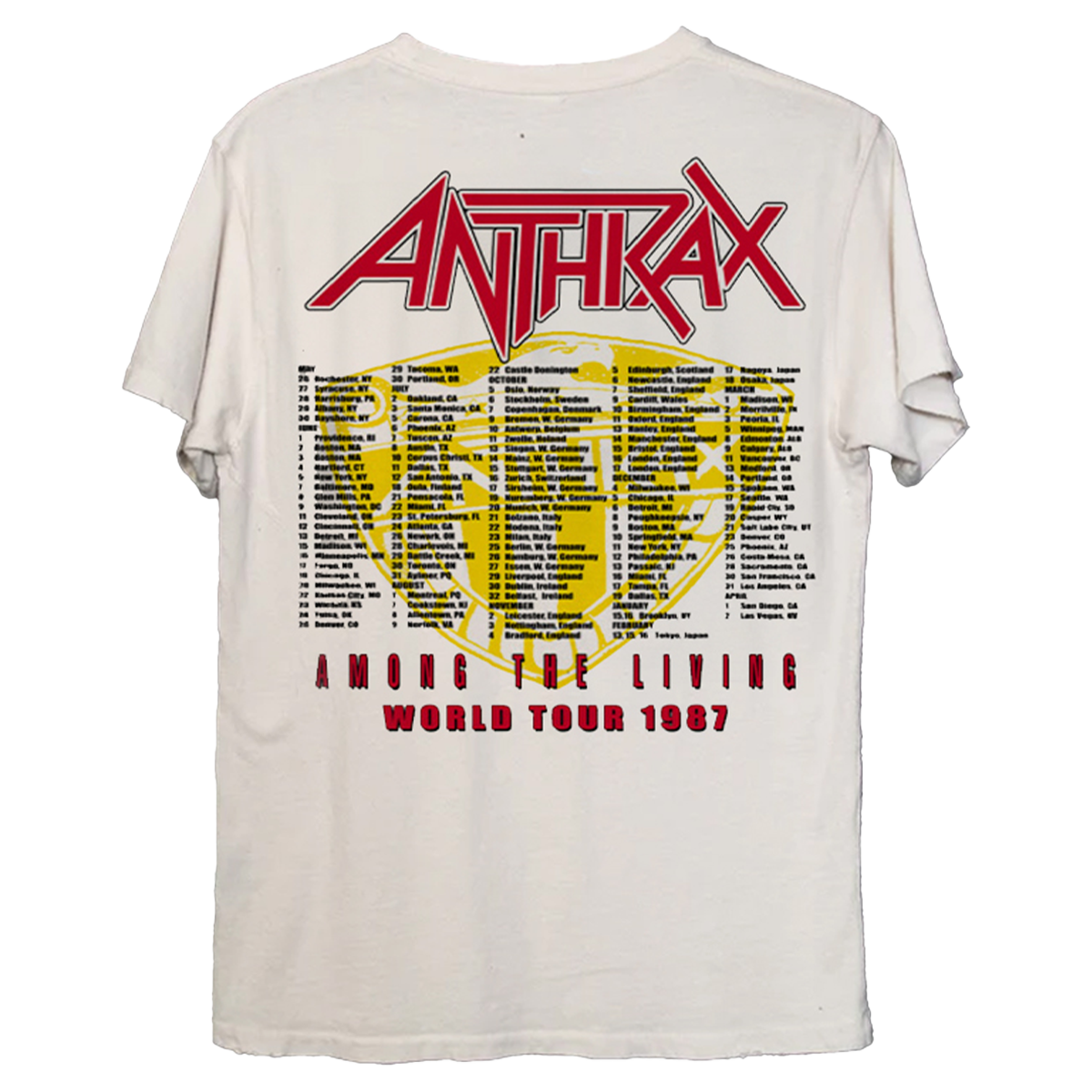 Among The Living Vintage Tour Tee