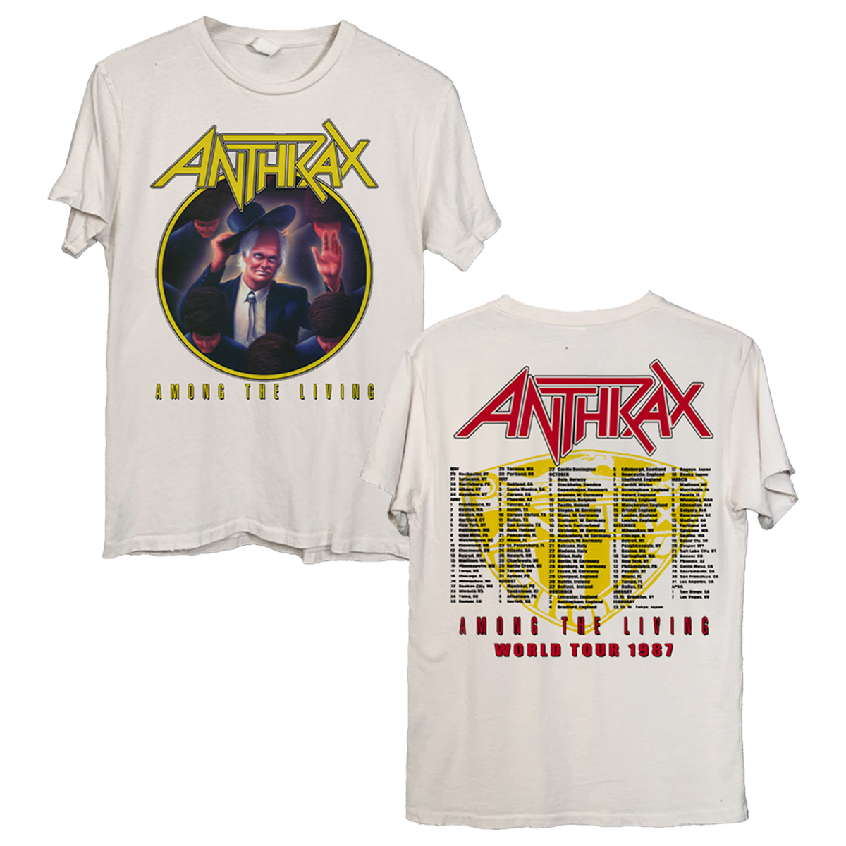 Among The Living Vintage Tour Tee