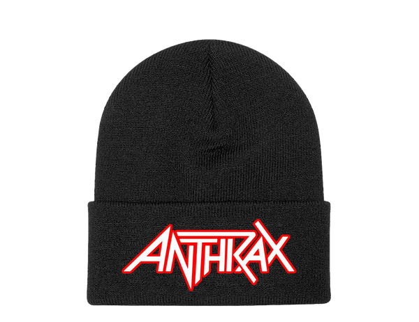 Official Anthrax Merchandise - Red Logo Beanie – Anthrax Store