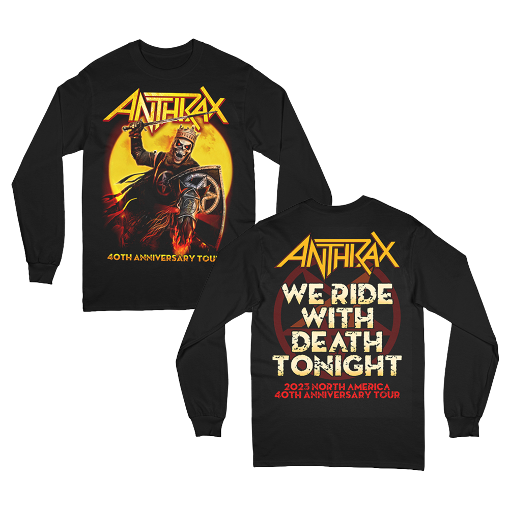 We Ride With Death 40th Anniversary Longsleeve