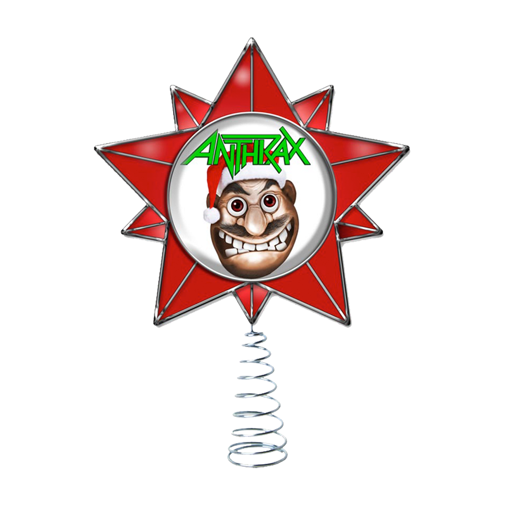 This holiday season, give your tree a headbanging upgrade with the NOTMAN Tree Topper—the ultimate blend of metal and merry, courtesy of Anthrax’s iconic mascot. With his wild grin and signature look, NOTMAN will keep your holiday hardcore, watching over all the presents like a true metal guardian.